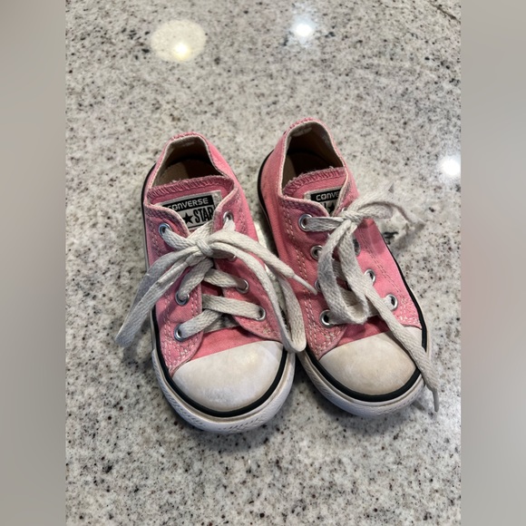 Converse Other - Pink Converse Toddler Size 7